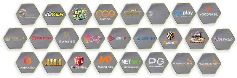 ค่ายเกมที่ให้บริการ